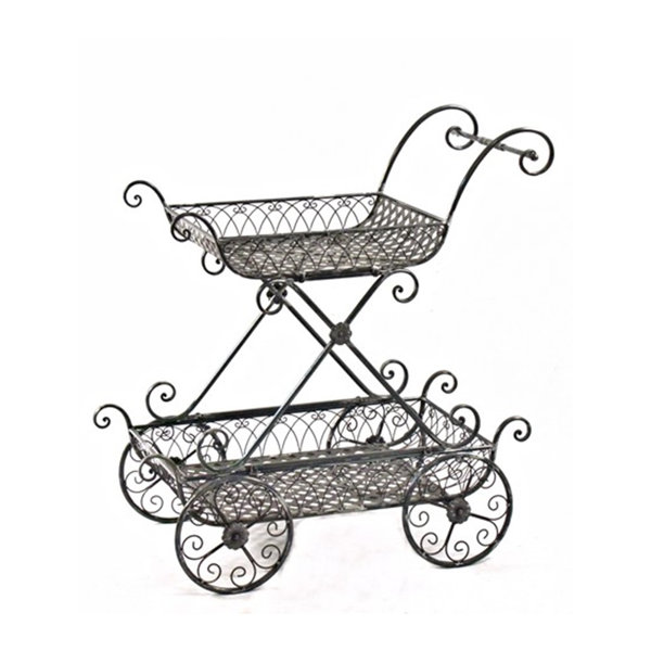 ZaerLtdInternational Metal Weather Resistant Plant Stand Wayfair